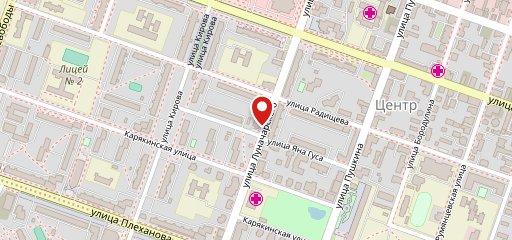Кафе-Бар "Хижина" на карте