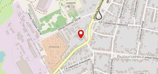Хижина на карте