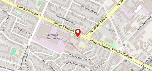 Хижина на карте