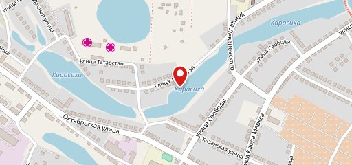 Хижина на карте