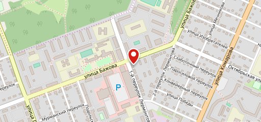 Первый хлебокомбинат на карте