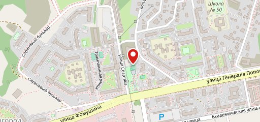 Хлеб и булочка на карте