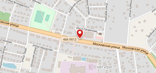 Хлеб и рыба на карте