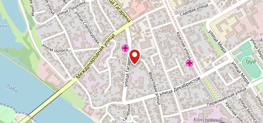 Лабинский хлебозавод на карте