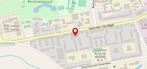 Магазин продуктов на карте
