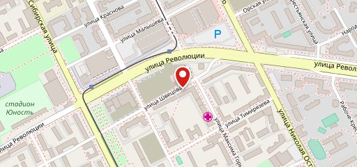 Пекарский дом Загвозкиных на карте