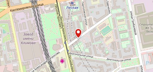 ХЛЕБ сеть булочных на карте