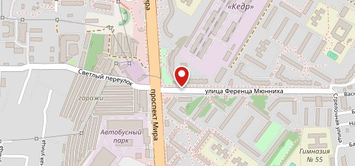 Хлеббери на карте