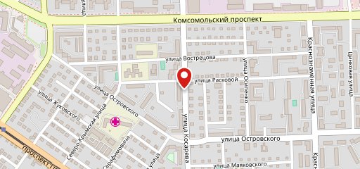 Хлеберев на карте