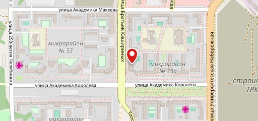 Хлеберев на карте