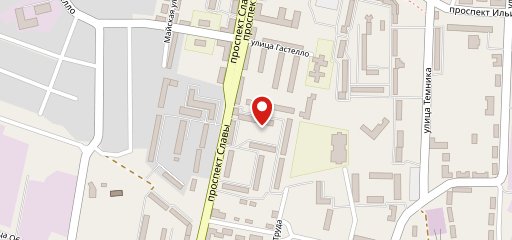 Хлеберев на карте