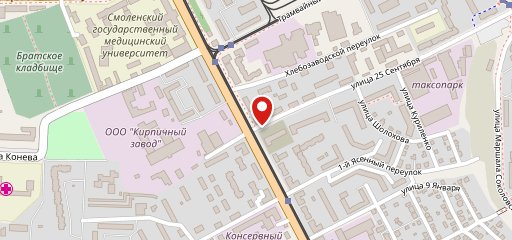 Хлебная мануфактура на карте