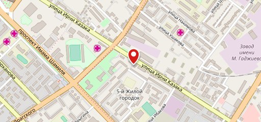 Хлебная на карте