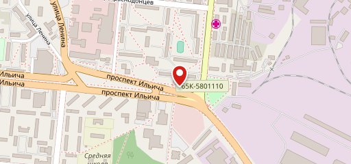 Хлебничная на карте