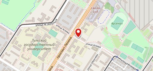 Хлебная Точка на карте