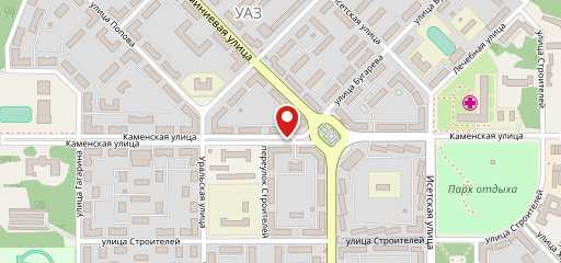 Хлебничная на карте