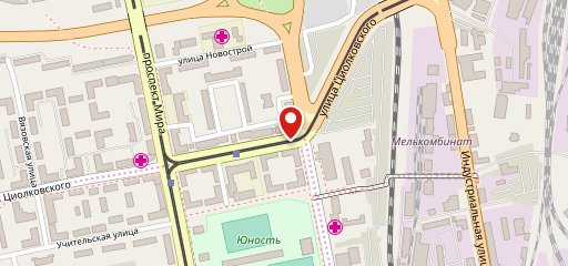 Хлебничная на карте
