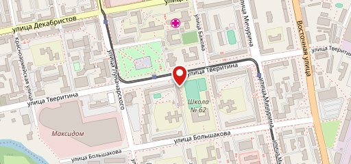 Хлебничная на карте