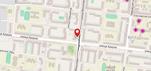 Хлебничная на карте