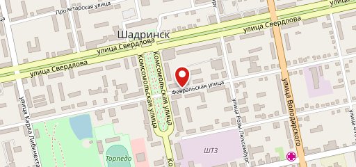 Хлебничная на карте