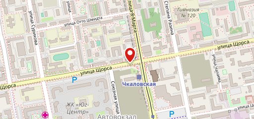 Хлебничная на карте