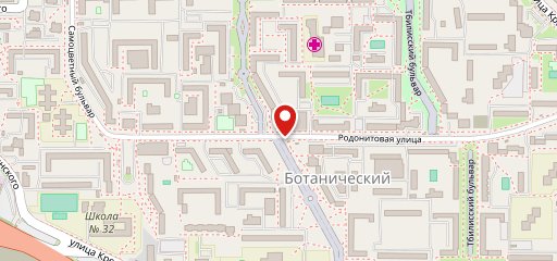 Хлебничная на карте