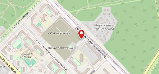Хлебничная на карте