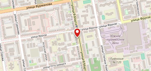 Хлебничная на карте