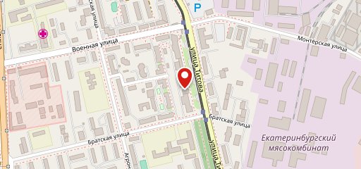 Хлебничная на карте