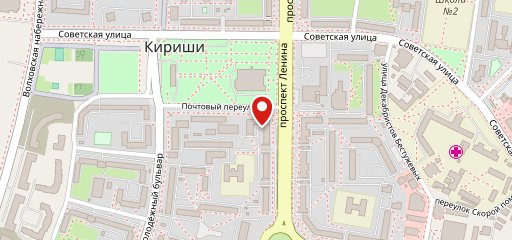 Хлебник на карте