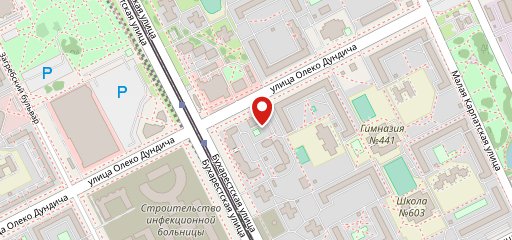 Хлебник на карте