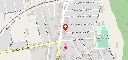 Хлебница на карте