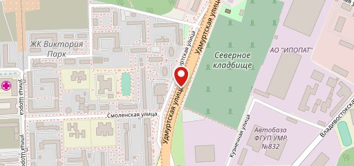 Хлебница на карте