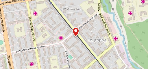 Хлебница на карте