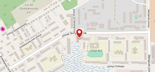 Хлебница на карте