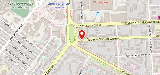 Хлебница на карте
