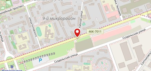 Хлебница на карте