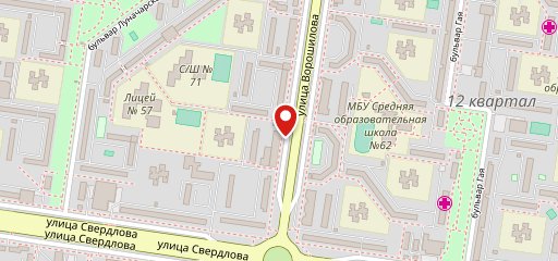 Хлебница на карте