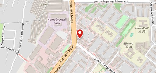 Хлебница на карте