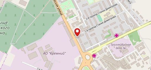 Хлебница на карте