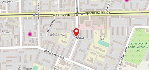 Хлебница на карте