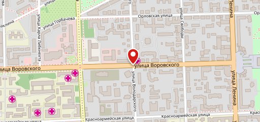 Хлебница на карте
