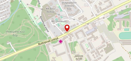 Хлебница на карте