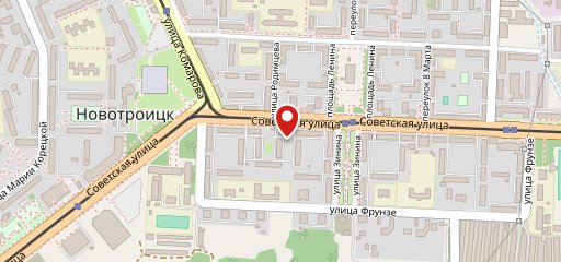 Хлебница на карте