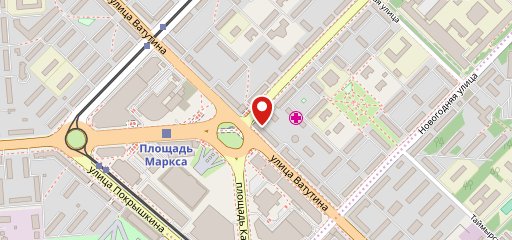 Хлебница на карте