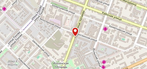 Хлебница на карте