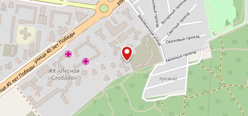 Хлебница на карте