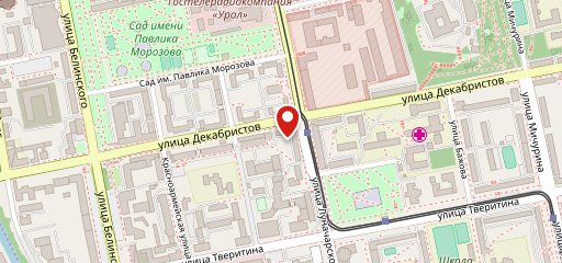 Хлебница на карте