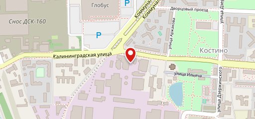 Хлебный дом на карте