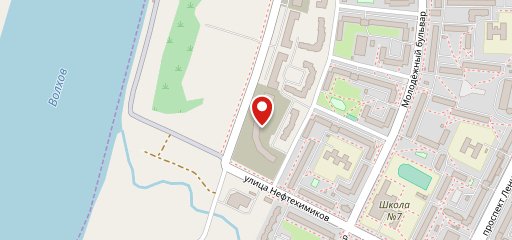 Хлебный дворик на карте